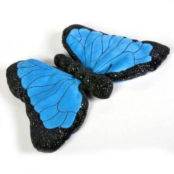 12" Sparkle Blue Morpho Butterfly Plush