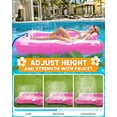 thumbnail image 2 of Tumbona hinchable de bronceado para piscina Float Snowalva 72 x 61 cm, 2 of 8
