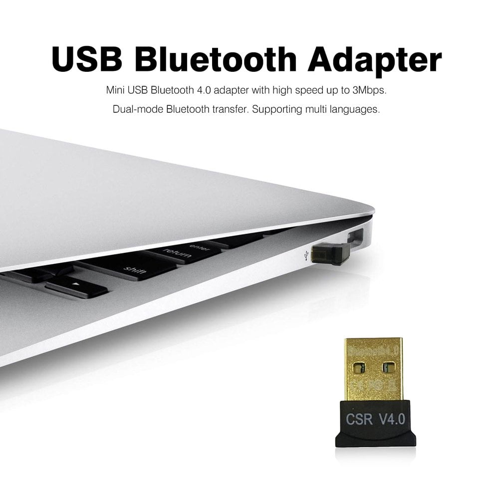Mini USB Bluetooth V4.0 Dongle Dual Mode Wireless Adapter For Laptop PC 