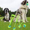 thumbnail image 4 of Juguete de cuerda para perros, masticadores agresivos, juguete para masticar, duradero, resistente al desgaste, nudo de bola Molar, cuerda, juguete Verde Fernando Nudo de cuerda para masticar, 4 of 8