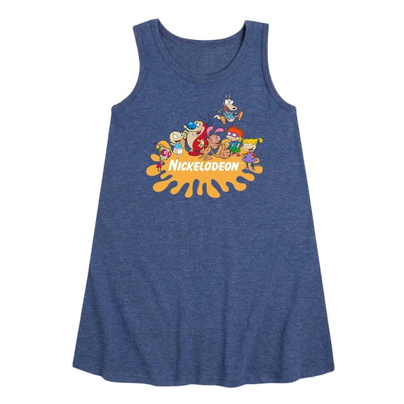 Nick Rewind - Nick Group Splat - Girls Aline Dress