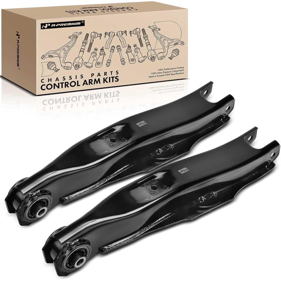 A-Premium 2 x Rear Lower Rearward Control Arm Compatible with Kia Sorento 2014-2015 & Hyundai Santa Fe Sport 2013-2018 FWD