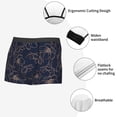 thumbnail image 3 of Fotbe Copper-Gold Gloss Outline Cherry Calzoncillos Tipo Boxer con Bolsa de Soporte Total para Hombre, X-Temp Fresco, Transpirable y de Secado Rápido-X-Large, 3 of 5