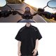 thumbnail image 5 of Camisa holgada para hombre, camisa ligera de manga corta transpirable con estampado moderno y moderno para fiesta, 5 of 8