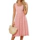 thumbnail image 1 of Vestido GRACE KARIN, casual, bordado de verano, rosa claro, 2XL, para mujer, 1 of 6