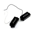 thumbnail image 2 of 1 Par de Pastillas Abiertas Magnéticas Negras con Tornillos de Resortes para Accesorios de Sustitución de Bajos Precision Yuyangstore Pastillas de 4 cuerdas, 2 of 6