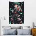 thumbnail image 5 of My Hero Academia Tapestry Dorm Decor Wall Hanging Tapestries Window Curtain Picnic Mat Beach Blanket 60x40 Inch, 5 of 9