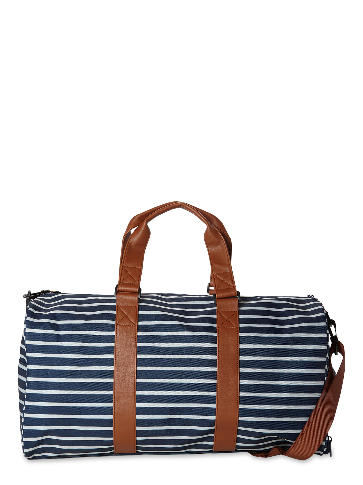 Striped Weekender Bag