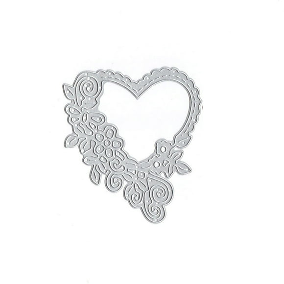 Heart Shape Bird Cage Cutting Dies Carbon Steel Embossing Stencil Metal Mould DIY Scrapbook Photo Album Crafts
