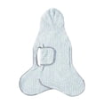 thumbnail image 1 of jinwen Peignoir pour Chien Confortable avec Sangle de Ventre Réglable Serviette de Bain Douce pour Promenade Humide, 1 of 9