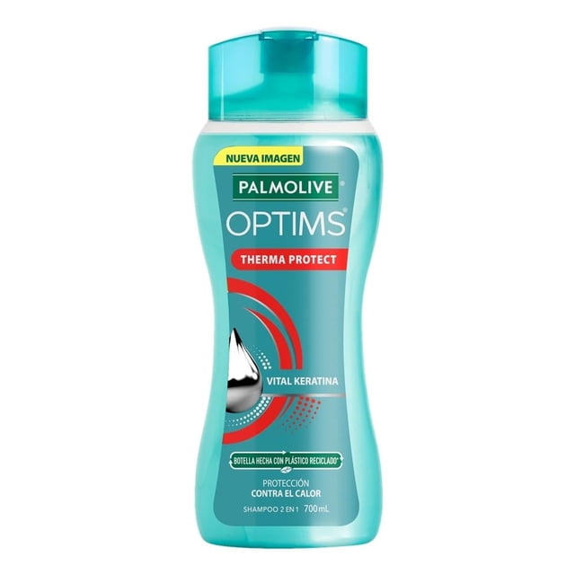 Shampoo Palmolive Optims Therma Protect Fórmula con Vital Keratina 700 ml