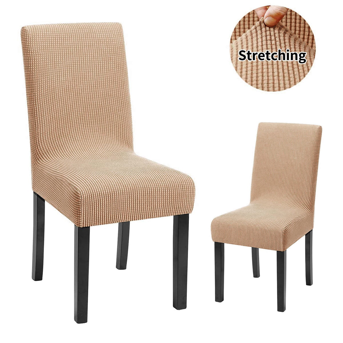 Details about   Stretch Dining Chair Covers Slipcovers Seat Protective Covers Dining Home De 