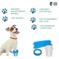 thumbnail image 3 of Limpiador de patas para perros Lobo Jack, taza de lavadora portátil de silicona, 3 of 5