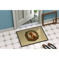 thumbnail image 5 of Carolines Treasures DAC2440MAT 18 x 27 in. Unisex Vizsla Christmas Flowers Doormat, 5 of 6