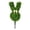 Green, variant on Ympkerial Artificial Topiary Tree 21 Inch Bunny Shaped Faux Boxwood Ball Bush with Ground Spike for Outdoor Indoor Front Porch Garden Spring Easter Home Decor