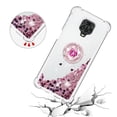 thumbnail image 5 of Funda para Xiaomi Redmi Note 9S/Note 9 PRO con Brillo Líquido Flotante, Purpurina, Parachoques y Anillo Giratorio Soporte, 5 of 5