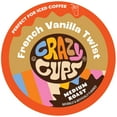 thumbnail image 2 of Crazy Cups French Vanilla Twist Coffee Pods, Medium Roast, 22 Count for Keurig K Cups Machines, 2 of 7