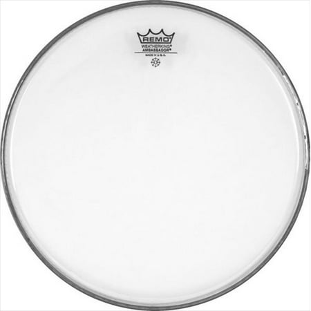 Remo Clear Ambassador Bass Drum Batter Head - BR132200 (Best Bass Drum Batter Head)