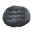 thumbnail image 2 of Thickened Seat Cushion with Soft Corduroy Cover, Comfortable Chair Pad for Kitchen Dining Office Chair, Foam Support for Long Sitting(Gray), 2 of 4
