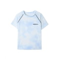 thumbnail image 3 of Bixock Toddler Boys Casual Shorts Set,Kids Summer Outfit Set,Unisex Sport Raglan Short Sleeve Crew Neck Top Quickly Dry Shorts 2 Piece Outdoor Training Set for 2-14 Years Kids Clothings, 3 of 7