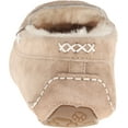 thumbnail image 3 of Old Friend Footwear Women's Bella Plush Nubuck Slippers 441310 (Taupe, 11), 3 of 7