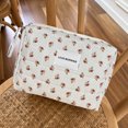 thumbnail image 4 of Bolsa De Viaje Bolso De Viaje Bolso de belleza a la moda, de lavado acolchada de gran capacidad, informal, bonita para chicas adolescentes, 4 of 6