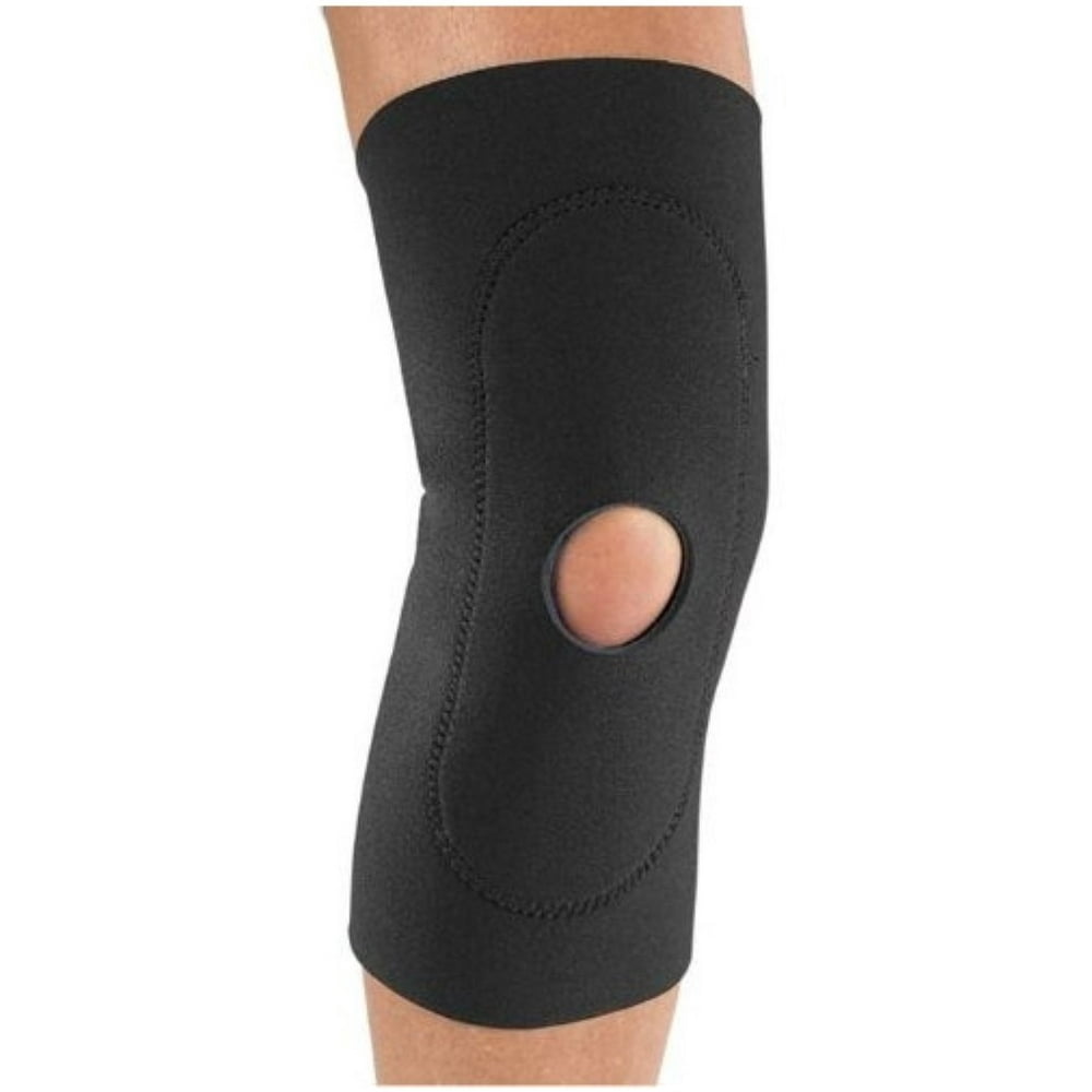 Procare Sport Knee Sleeve Open Patella Medium Left or Right Knee 1 Each