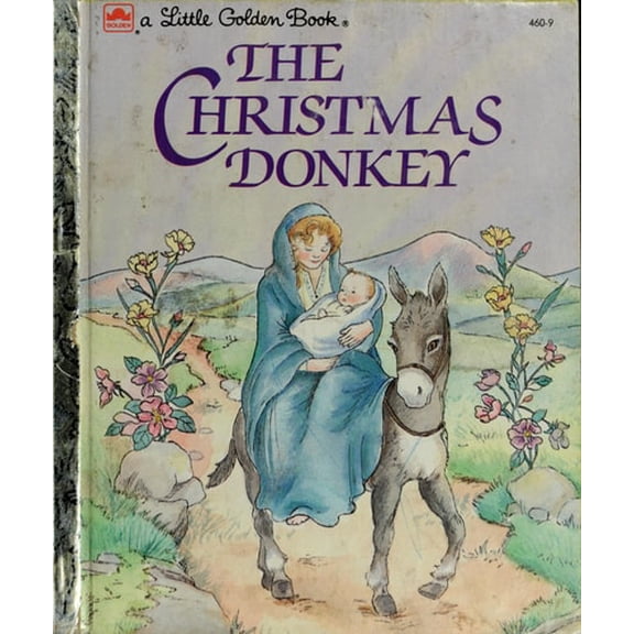Pre-Owned The Christmas Donkey (Little Golden Readers) Paperback