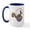 White/Navy Inside, variant on CafePress - Easter Squirrel Large Mug - 15 oz Ceramic Large White Novelty Mug
