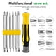 thumbnail image 4 of Juego de destornilladores premium 6 en 1, tornillo de giro multipropósito, destornillador pequeño para el hogar, mango desmontable, material de aleación de acero, 4 of 5
