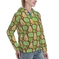 thumbnail image 6 of Kdxio Fruits 1 Print Womens Oversized Hoodies Sweatshirts Hooded Pullover Tops Sweaters Casual-XX-Large, 6 of 7