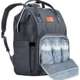 thumbnail image 1 of KeaBabies Mochila para pañales de bebé – Bolsa de bebé para niños, niñas, mochila impermeable multifunción para bebé, bolsas de pañales grandes para bebé niña, bebé niño, bolsa de pañales de viaje con, 1 of 5