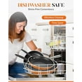 thumbnail image 4 of Gotham Steel Diamond 3-Piece Copper Cast Frying Pan Set, Nonstick Cookware, 4 of 8