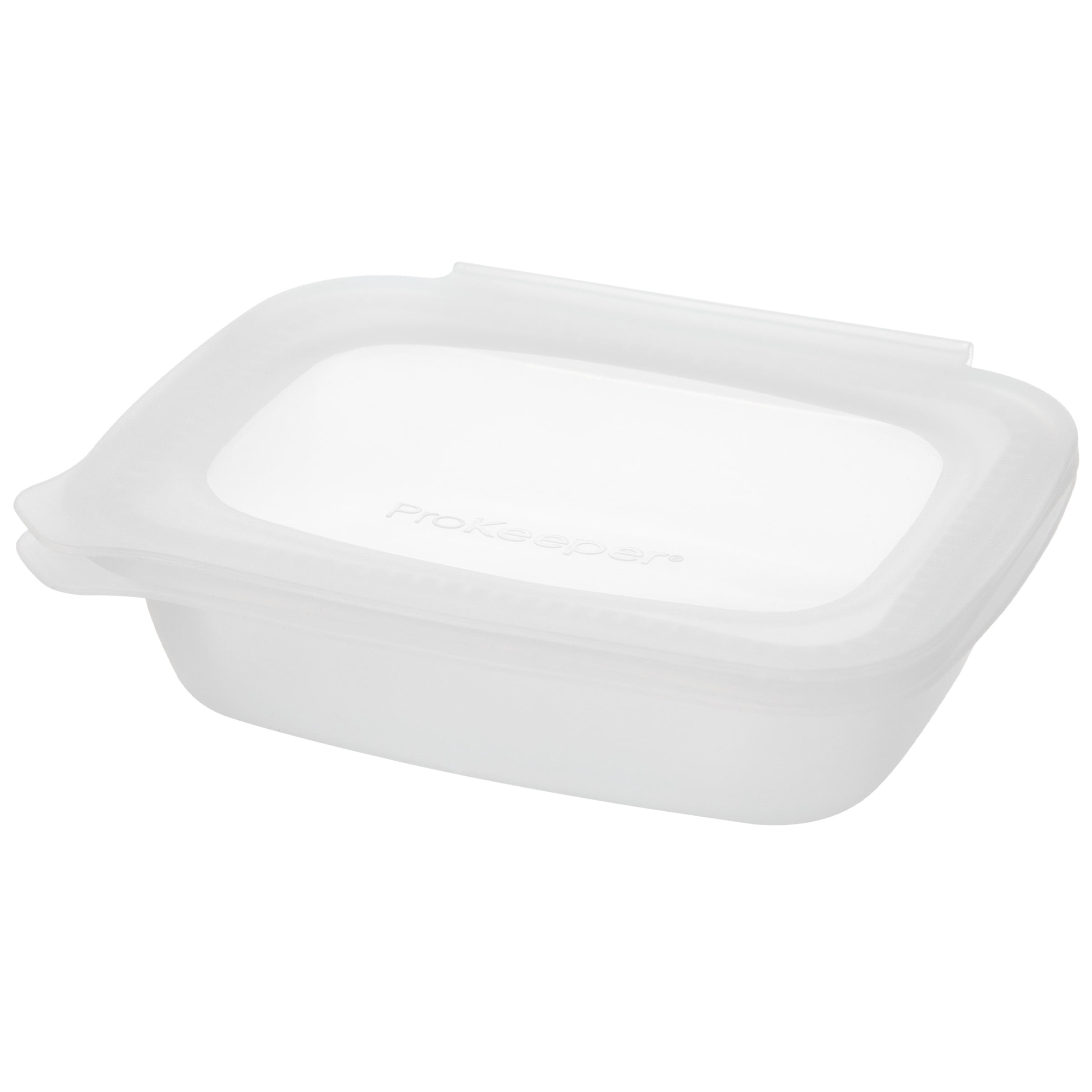 ProKeeper+, Silicone Softbox, 2 Cup, Platinum Silicone, Clear