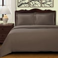 thumbnail image 2 of 400-Thread Count 100% Egyptian Cotton Elegant Solid Duvet Cover Set Grey / King/Cal King, 2 of 5