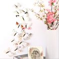 thumbnail image 1 of 12pcs Colorful Simulation Butterfly Wall Stickers, Double-Layer 3D Wall Stickers, Bedroom Decorations, 1 of 5