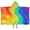 Colorful Tie Dye Pattern-3, variant on Colorful Tie Dye Pattern Kids Hooded Bath Towel, Bath Towel Wrap with Hood & Snap Buttons, Quick Dry Gifts for Kids Toddlers Teens,60"x35"