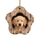 thumbnail image 2 of Cuadro Colgante de Acrílico con Estampado de Animales Navideños | Regalo Ideal para Familiares y Compañeros de Trabajo | Impresión a Doble Cara | Decoración Navideña Perfecta | 8 X 8 Cm, 2 of 7