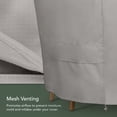 thumbnail image 6 of Covermates Round Fire Pit Cover - 54"DIA x 25"H, 600D Polyester, Rip-Resistant, 6 of 8
