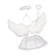 thumbnail image 2 of Disfraz de hada para niñas jinwen 4 piezas ala de ángel, 2 of 8