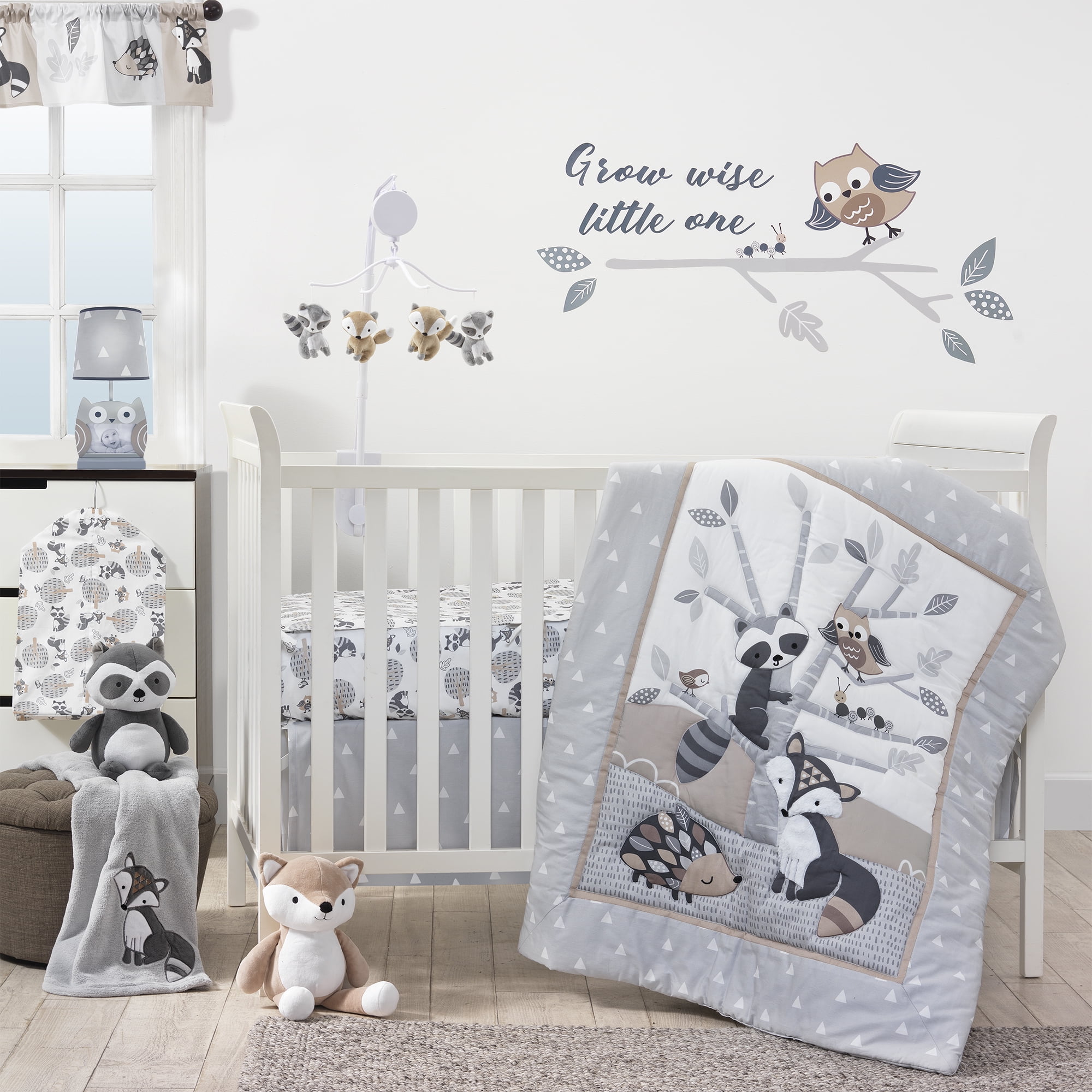Lambs & Ivy Moonbeams Baby Nursery Crib Bedding Set CHOOSE FROM 3 4 5 6 7 PC Set 
