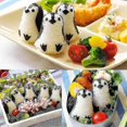 thumbnail image 4 of Sushi Maker Mould Sandwich Rice Ball Mold Cute Penguin Diy Bento Cake Kitchen Tool, 4 of 5