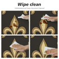 thumbnail image 4 of WYYP Tablecloth Round in Ruiti Table Cloth Waterproof Fabric Farmhouse Tablecloths Decorative for Home Party Birthday Wedding White, 4 of 7