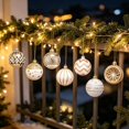 thumbnail image 4 of 30 Pcs Christmas Ornaments Sets 2.36in Christmas Ball Decoration Shatterproof Christmas Tree Ornaments Painted Xmas Balls Bulbs for Holiday Wedding Party Christmas Tree Decoration, 4 of 9