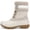 BEIGEWHITE, variant on Women's Duck Boots Waterproof Winter Snow Boot Brown Grey US/8