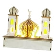 thumbnail image 1 of Decoración de Eid de musulmana de , decoración de decorativa Suministros de Castillo 3D DIY Palacio musulmán Decoración de Gloria Luz de noche, 1 of 9