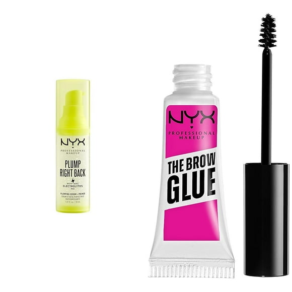 Sérum e imprimador rellenadores de maquillaje y pegamento para cejas NYX Professional