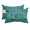 Teal, variant on 1 Pack Outdoor Waterproof Throw Pillows for Head,Thanksgiving Words on Green Cushion Cases with Insert&Straps Neck Pillows for Patio Recliner Chair,Fall Maple Leaves