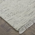 thumbnail image 3 of Feizy Branson Transitional Solid, Ivory/Pink/Gray, 7'9" x 9'9" Area Rug Stain Resistant Kid Friendly Handmade Casual Geometric Floor Rug for Living room Bedroom, 3 of 9