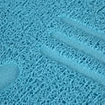 thumbnail image 2 of Fresh Step Blue Cat Shaped Litter Trapper Keeper Mat 23.5" x 17.5", 2 of 6